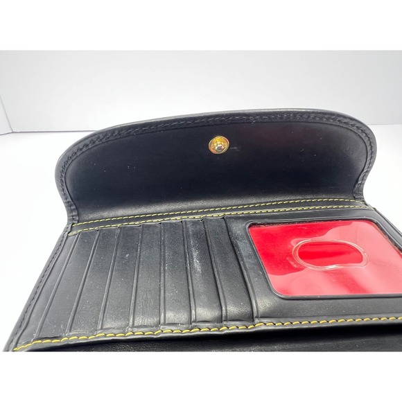 Dooney & Bourke Retro DB Logo Multi Color Wallet Heart Charm Rainbow Zipper - Picture 7 of 11